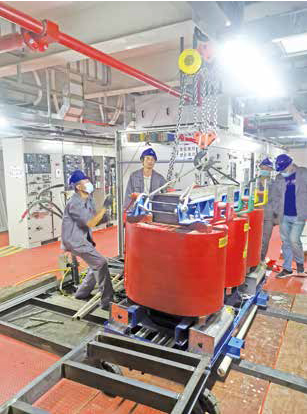 黃島熱電廠(chǎng)配電工程建設(shè)
